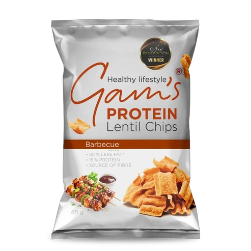 CHIPS DE PROTEINA 65GRS BARBECUE - GAM'S - 1