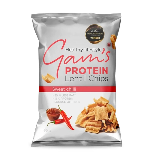 CHIPS DE PROTEINA 65GRS CHILI DULCE - GAM'S - 1