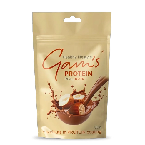SNACK REAL NUTS 80GR AVELLANA - GAM'S - 1