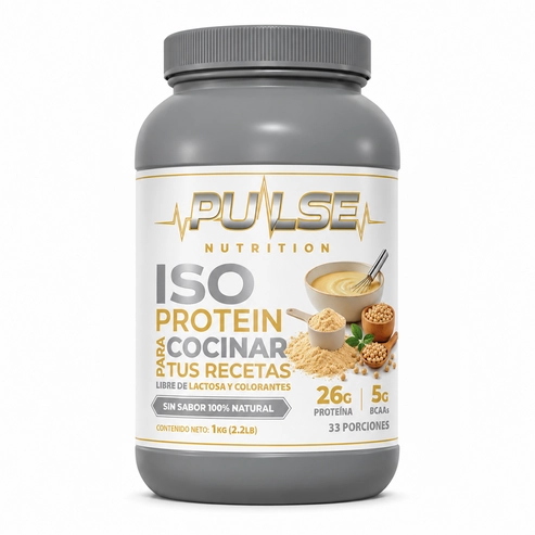 PROTEINA ISO PROTEIN PARA COCINAR 1KG - PULSE NUTRITION - 1