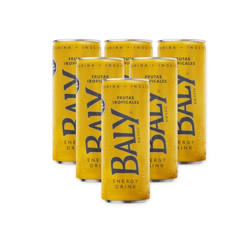 PACK 6 ENERGETICAS BALY FRUTAS TROPICALES 250ML - BALY - 1