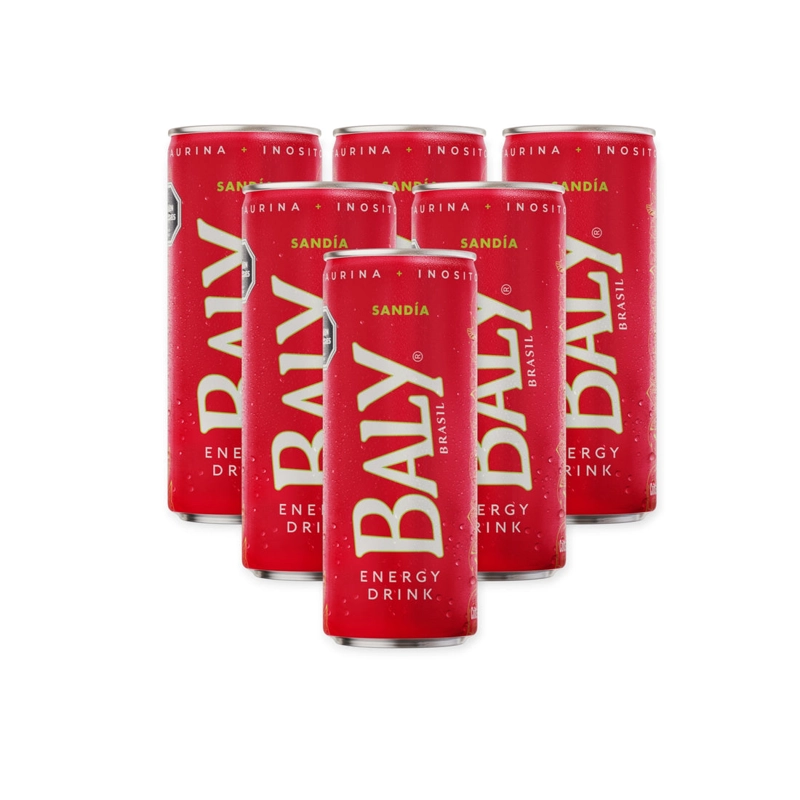 PACK 6 ENERGETICAS BALY SANDIA 250ML- BALY - 1