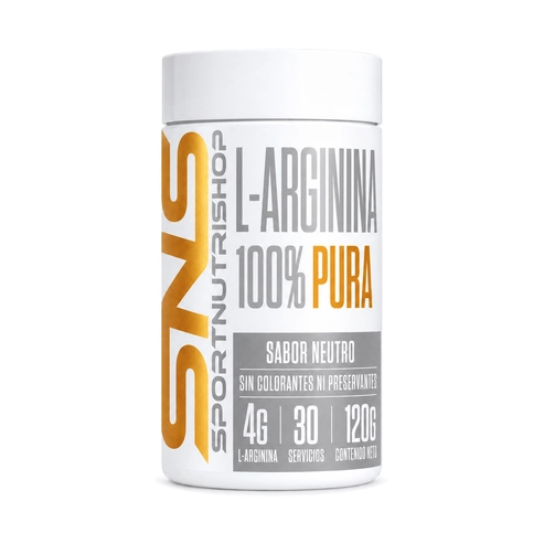 L-ARGININA 120GR 30 SERVICIOS SIN SABOR - SPORTNUTRISHOP - 1