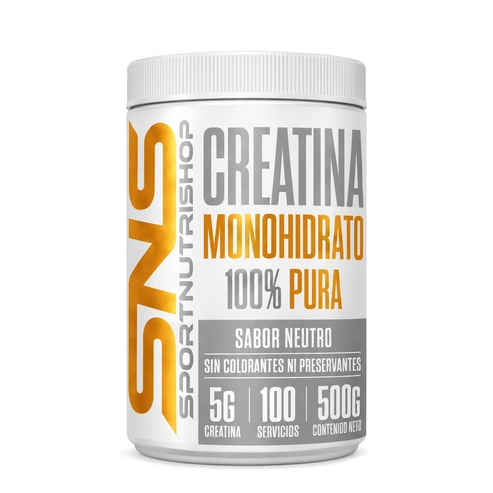 CREATINA 500GR 100 SERVICIOS SIN SABOR - SPORTNUTRISHOP - 1