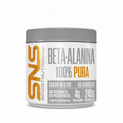 BETA ALANINA 240GR 60 SERVICIOS SIN SABOR - SPORTNUTRISHOP - 1