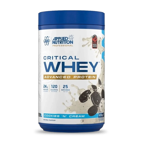 PROTEINA CRITICAL WHEY 825GR 25SV WHITE COOKIES AND CREAM- APPLIED NUTRITION - 1