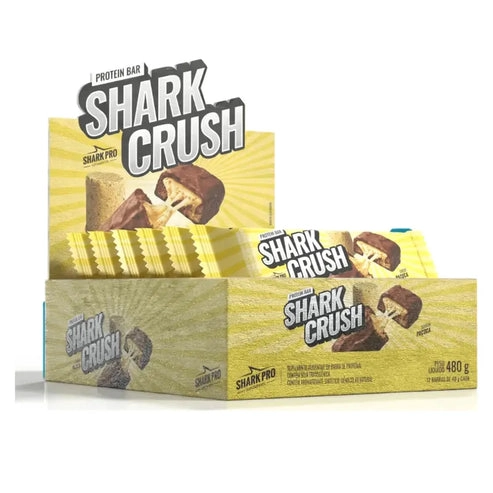 BARRAS DE PROTEINA SHARK CRUSH 12UNI PACOCA - SHARK PRO - 1