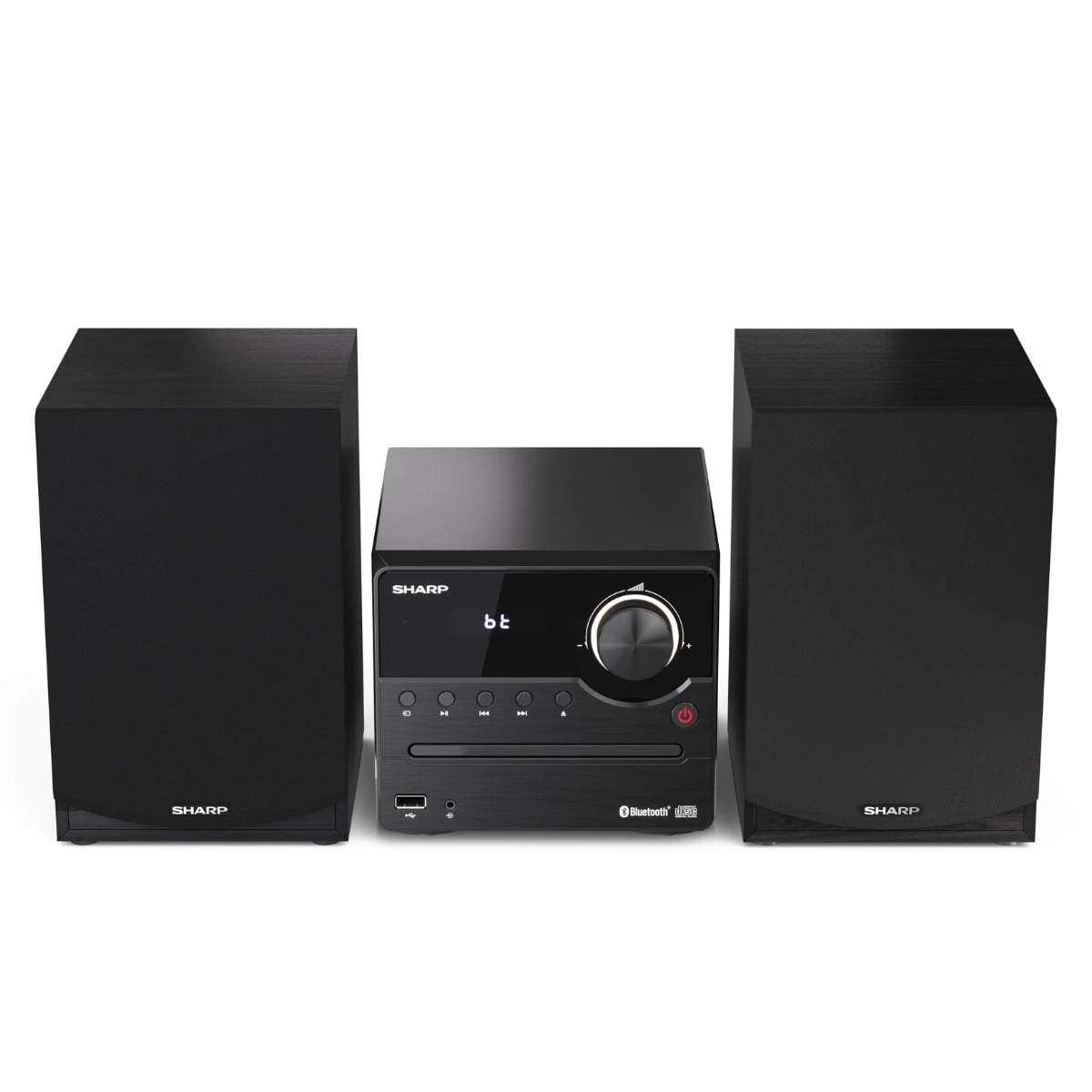 MICROCOMPONENTE SHARP CD-PLAYER USB BLUETOOTH RADIO FM XL-B512 NEGRO - 5