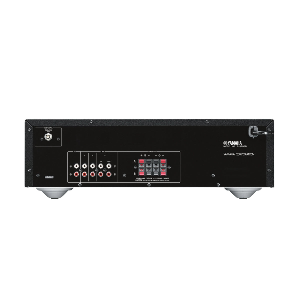 RECEIVER ESTÉREO YAMAHA R-S202D BLUETOOTH AM/FM - 2