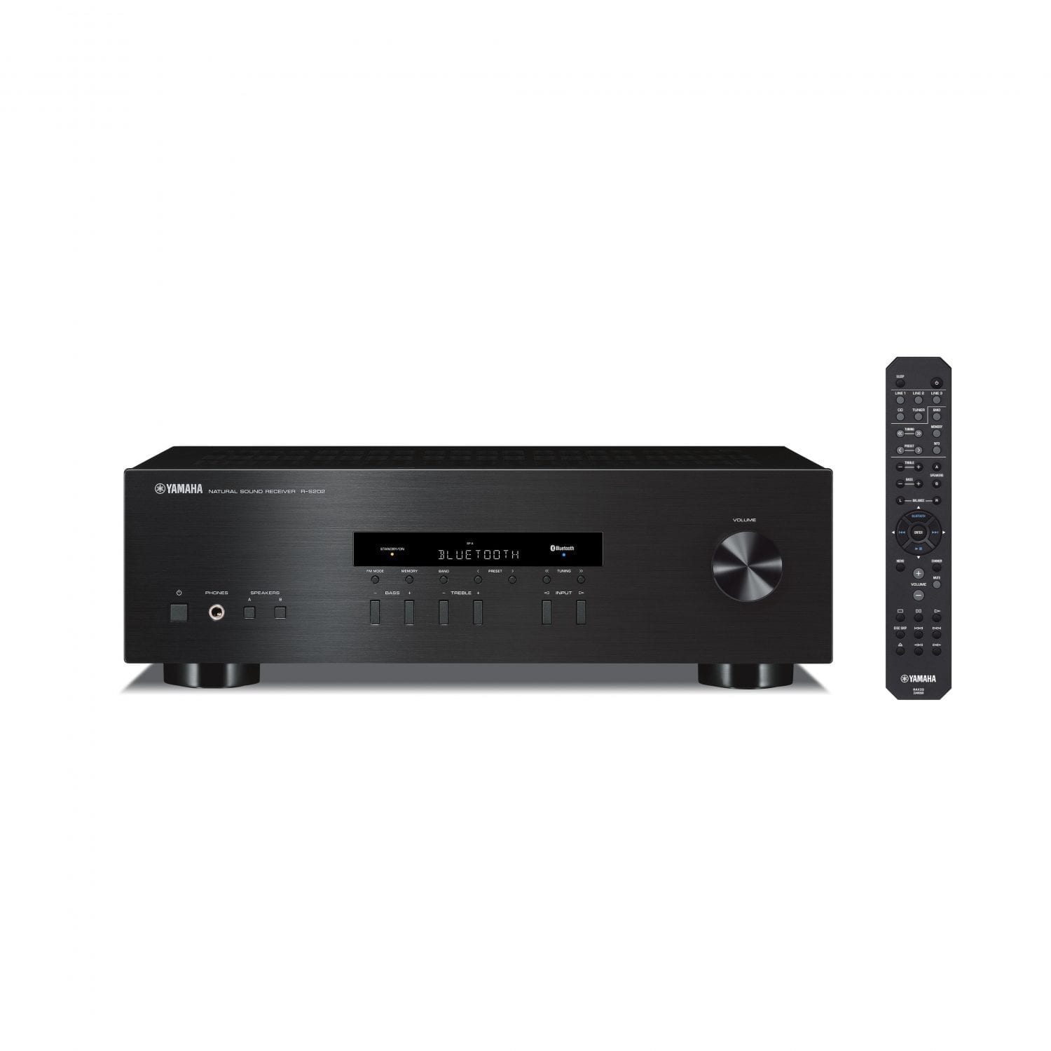 RECEIVER ESTÉREO YAMAHA R-S202D BLUETOOTH AM/FM - 3