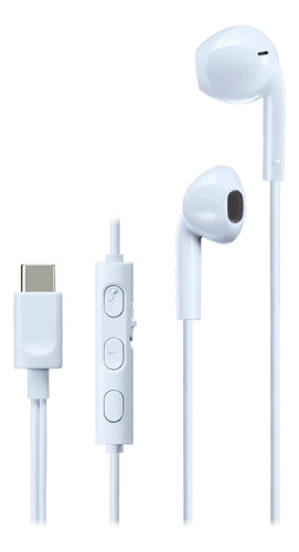JVC  AUDIFONOS HA-FR17UC USB-C  MANOS LIBRES CELESTE - 2