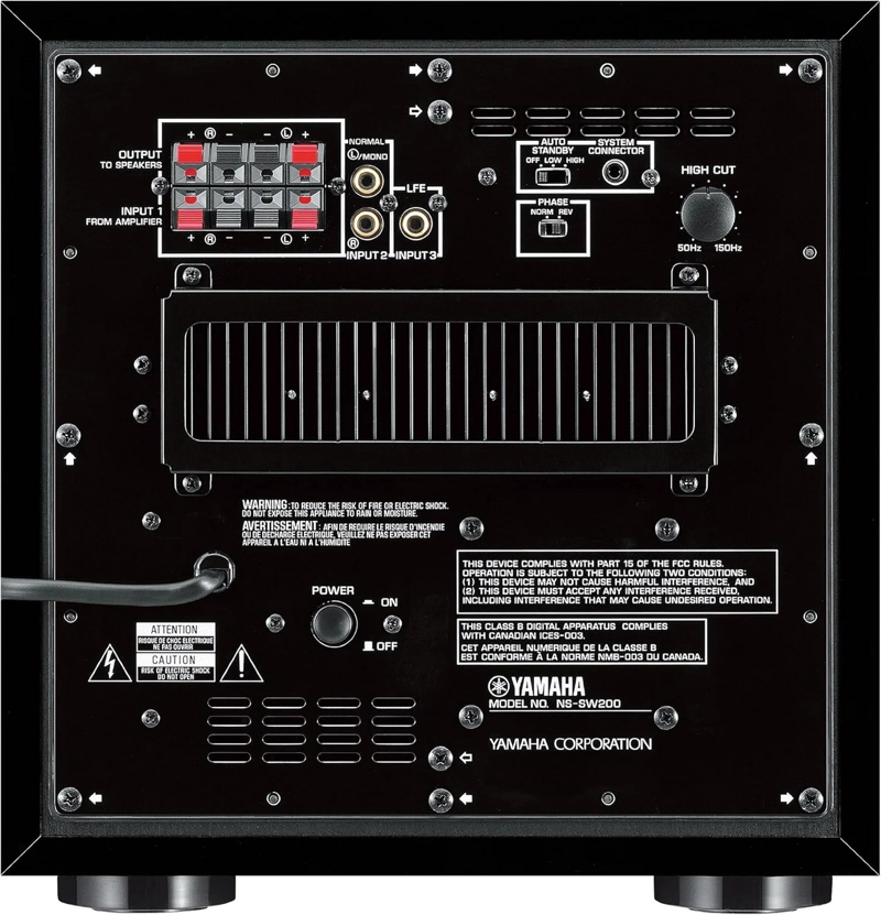 SUBWOOFER ACTIVO NS-SW200 YAMAHA - 2