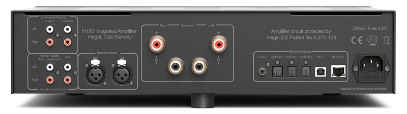 H190 HEGEL AMPLIFICADOR INTEGRADO HIFI - 3