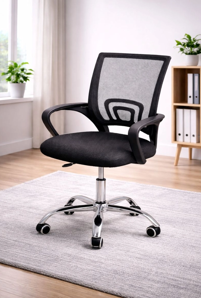 SILLA EJECUTIVA COSAS CASA NEGRO OFICINA PC ESCRITORIO GIRATORIA DALLAS - 1