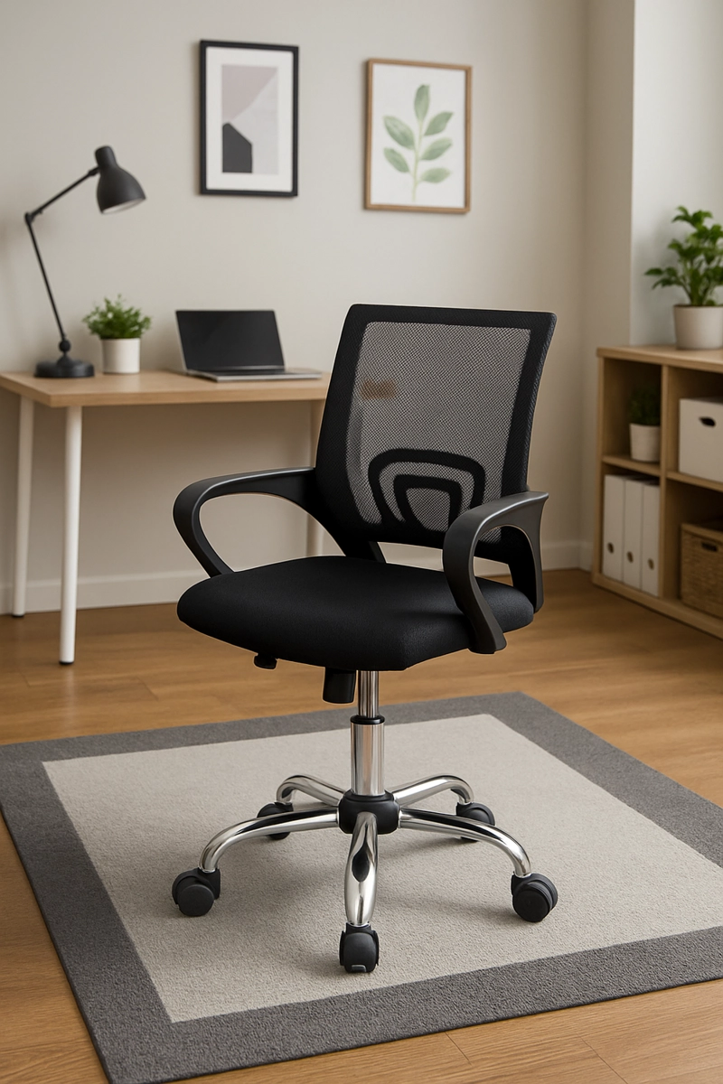SILLA EJECUTIVA COSAS CASA NEGRO OFICINA PC ESCRITORIO GIRATORIA DALLAS - 3