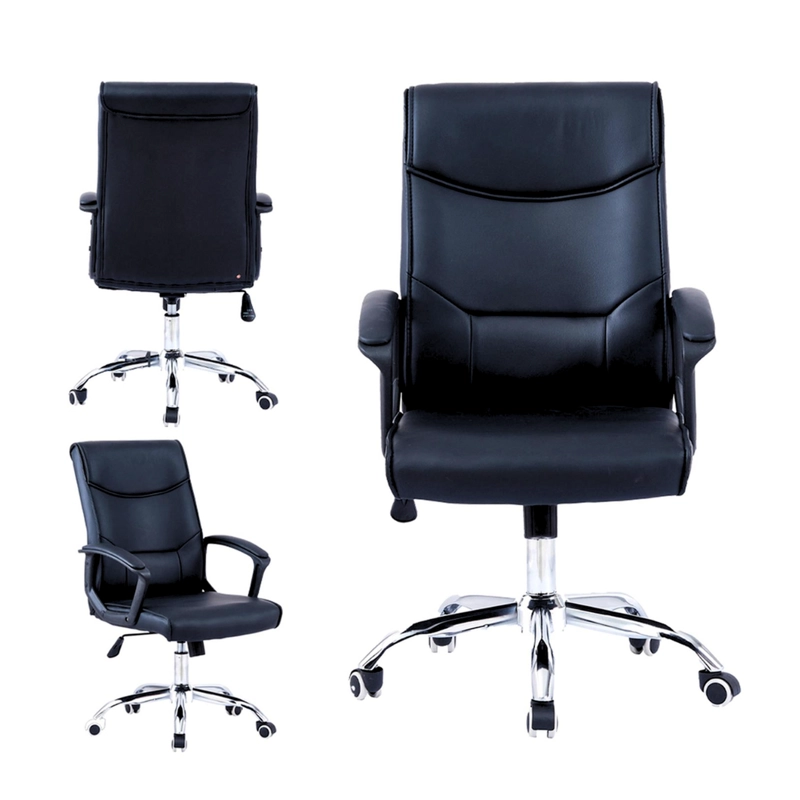 SILLA EJECUTIVA COSAS CASA NEGRO OFICINA PC ESCRITORIO GIRATORIA CHICAGO - 6