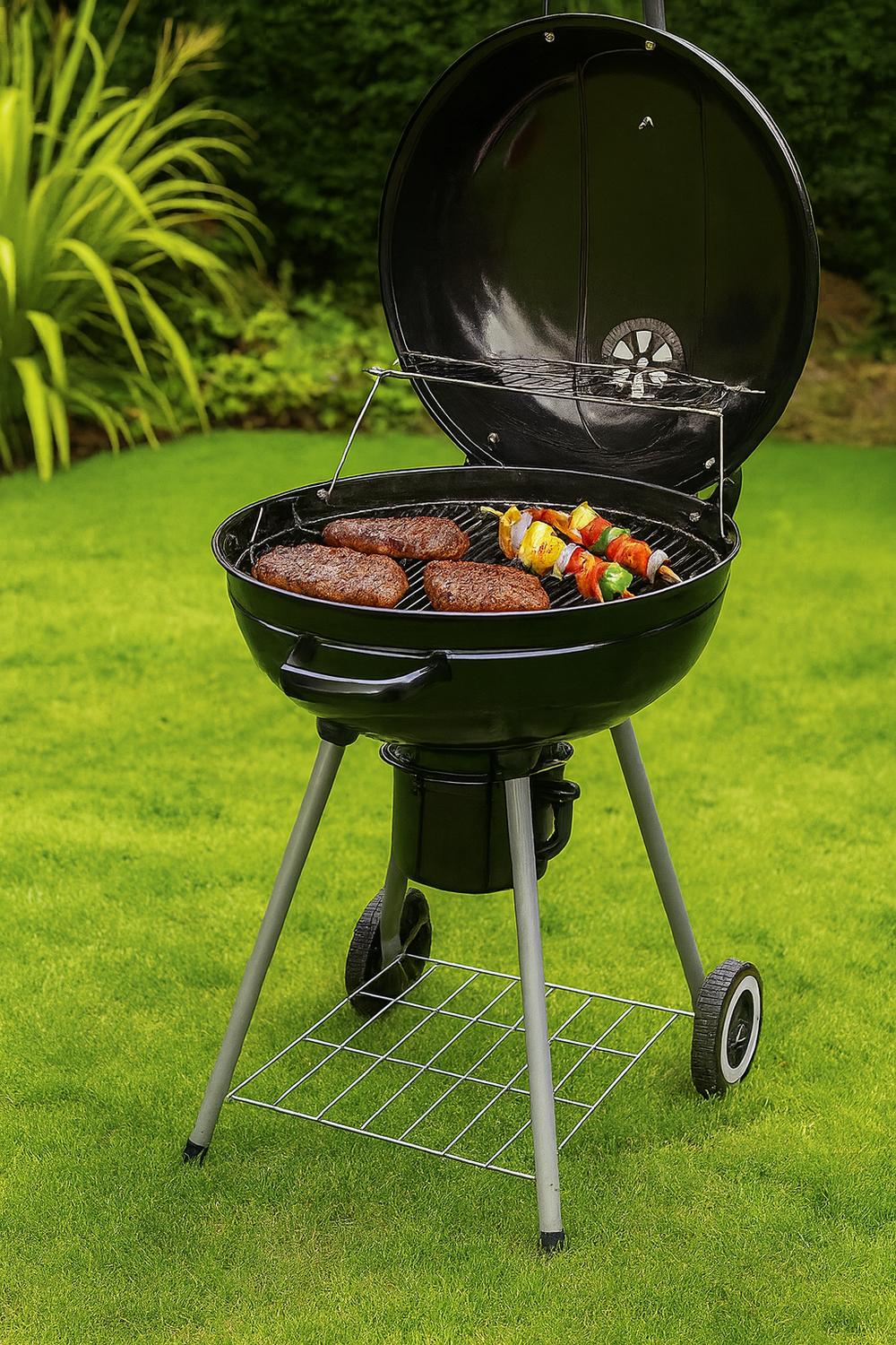 PARRILLA A CARBON MODELO ALGARROBO REDONDA - 2