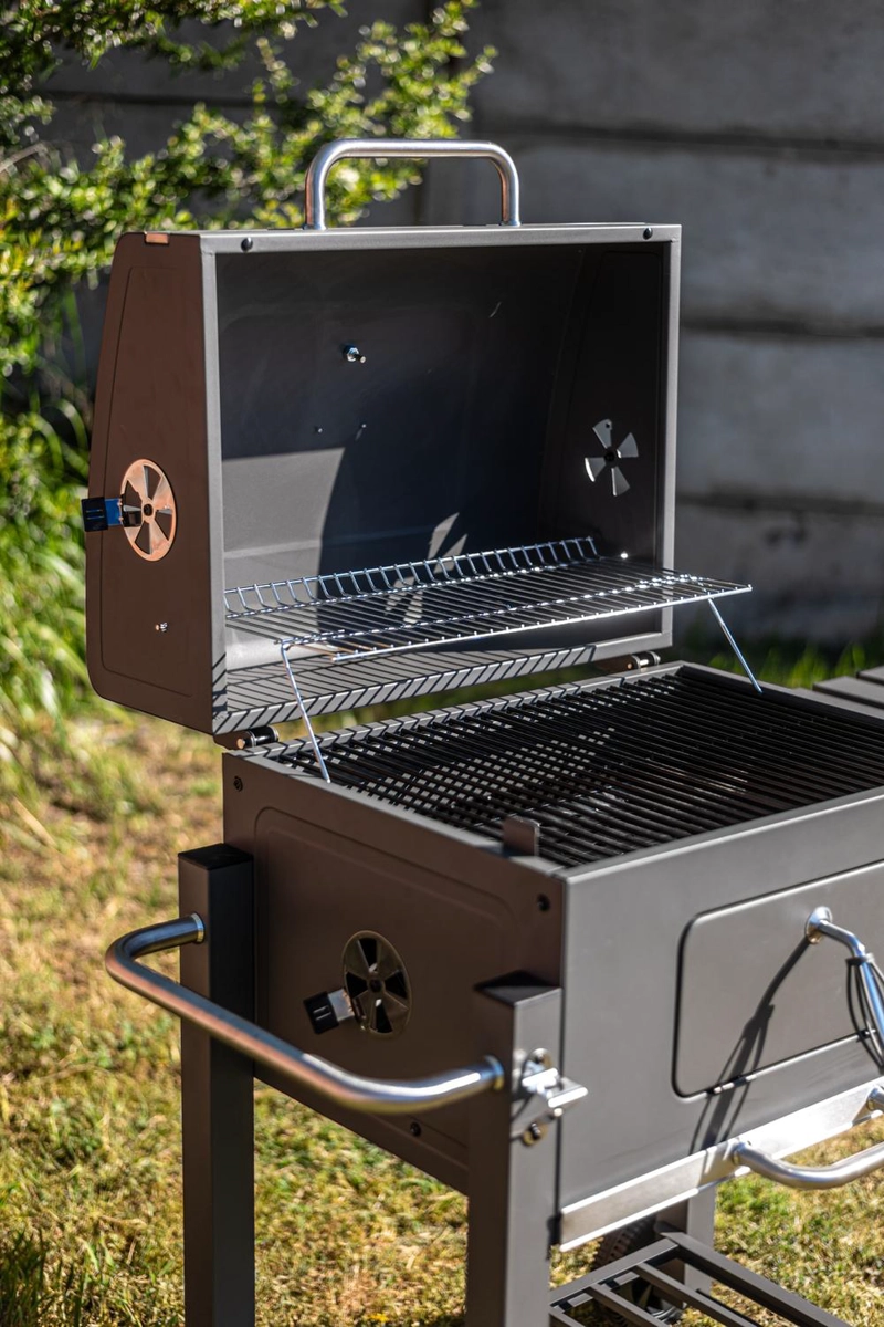 PARRILLA A CARBON MODELO ROBLE - 3