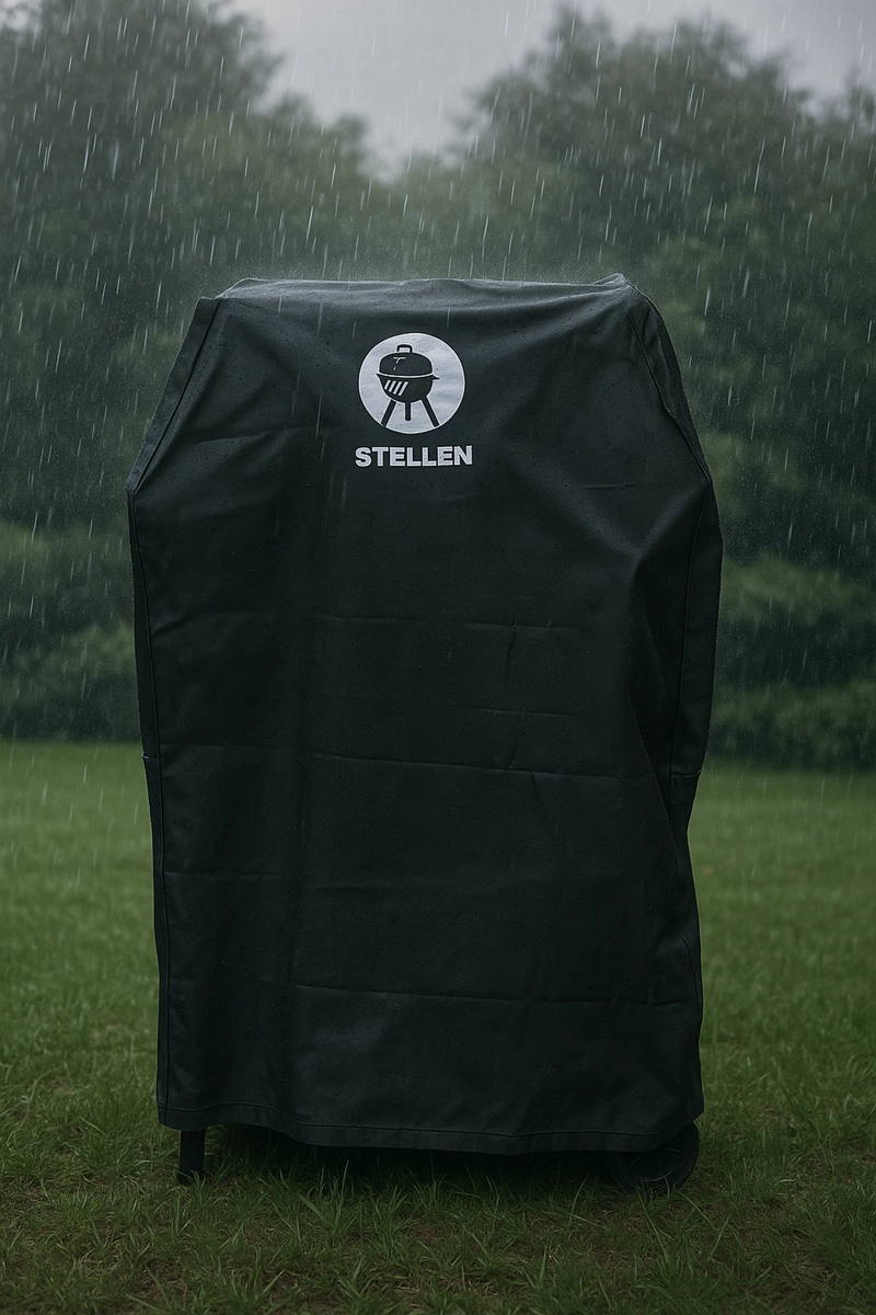 CUBRE PARRILLA IMPERMEABLE FUNDA PARA PARRILLA ROBLE - 4