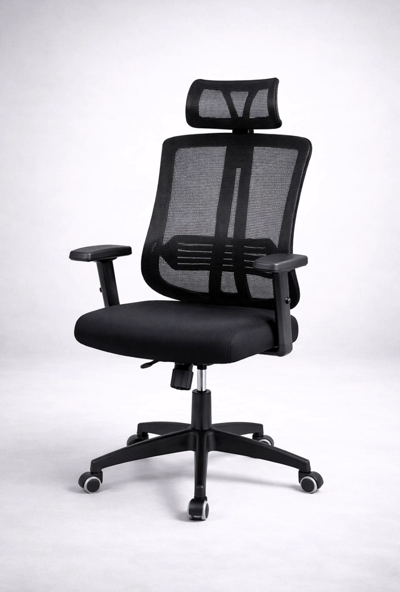 SILLA EJECUTIVA COSAS CASA NEGRO OFICINA PC ESCRITORIO GIRATORIA DOHA - 4