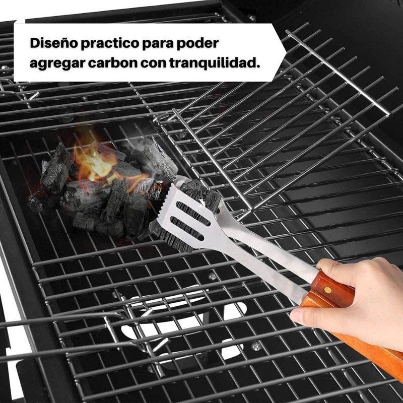 PARRILLA A CARBON MODELO QUEBRACHO - 7