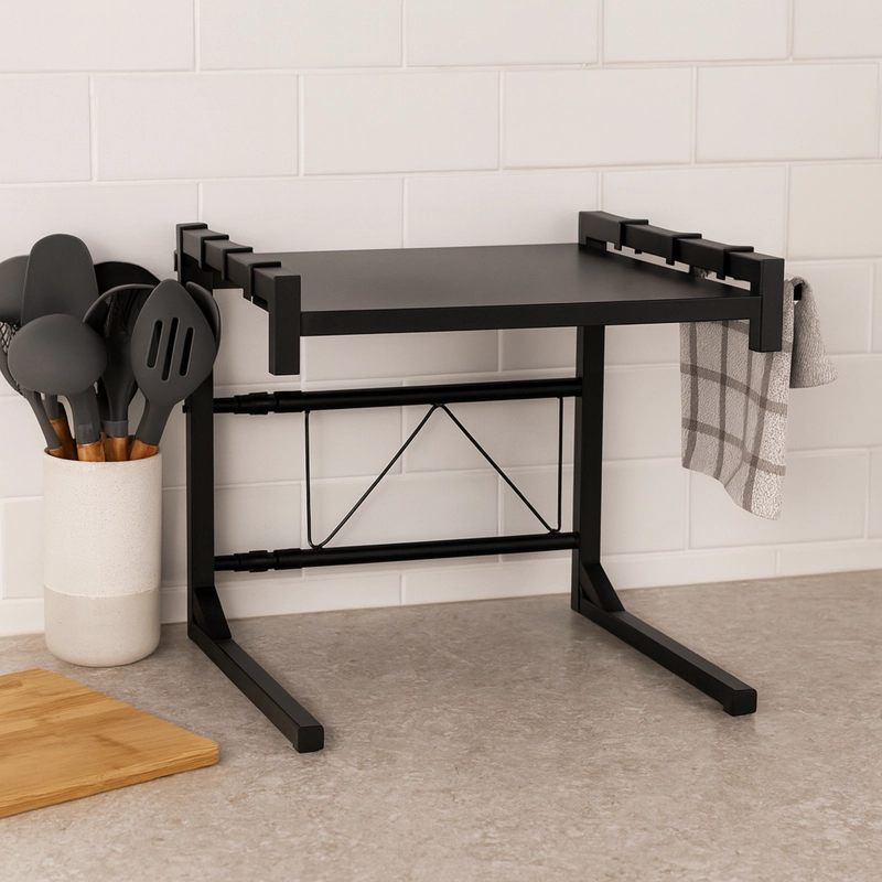 ESTANTE REPISA DE COCINA MICROONDAS EXTENSIBLE - 2