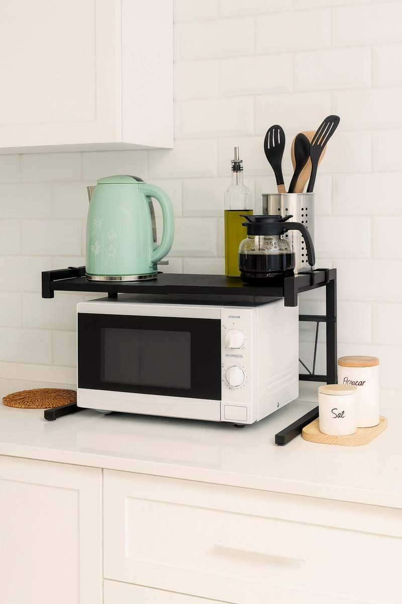 ESTANTE REPISA DE COCINA MICROONDAS EXTENSIBLE - 4