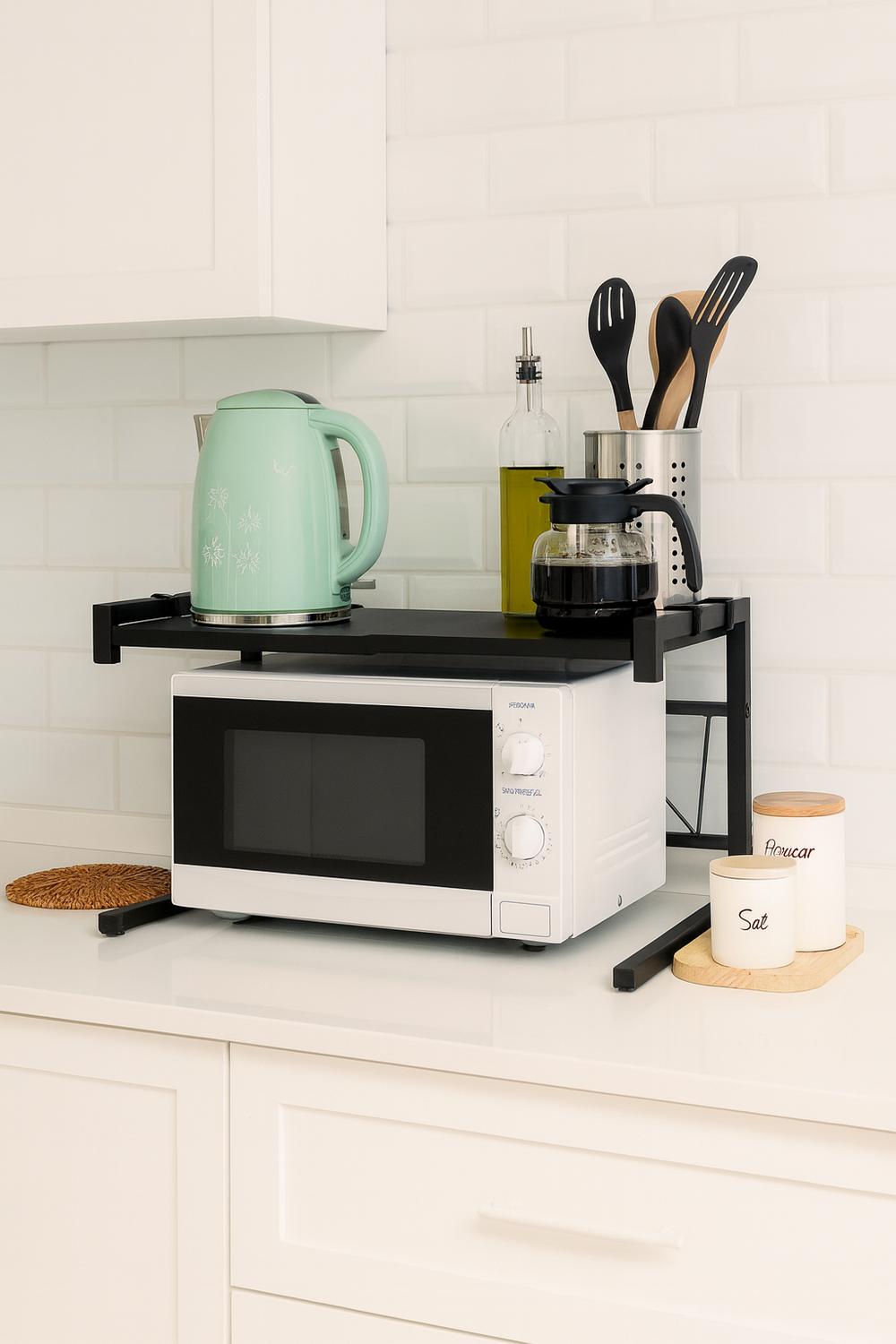ESTANTE REPISA DE COCINA MICROONDAS EXTENSIBLE - 4