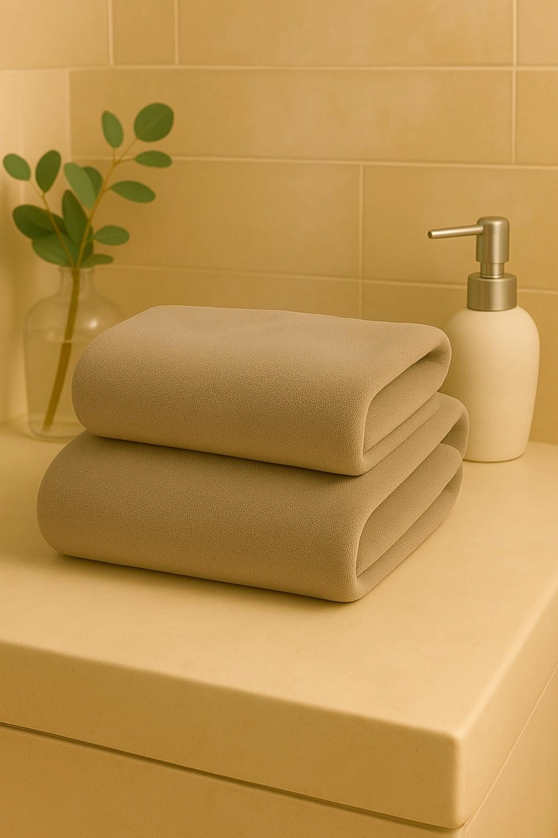 TOALLA TAUPE MICROFIBRA 070X130 - 3