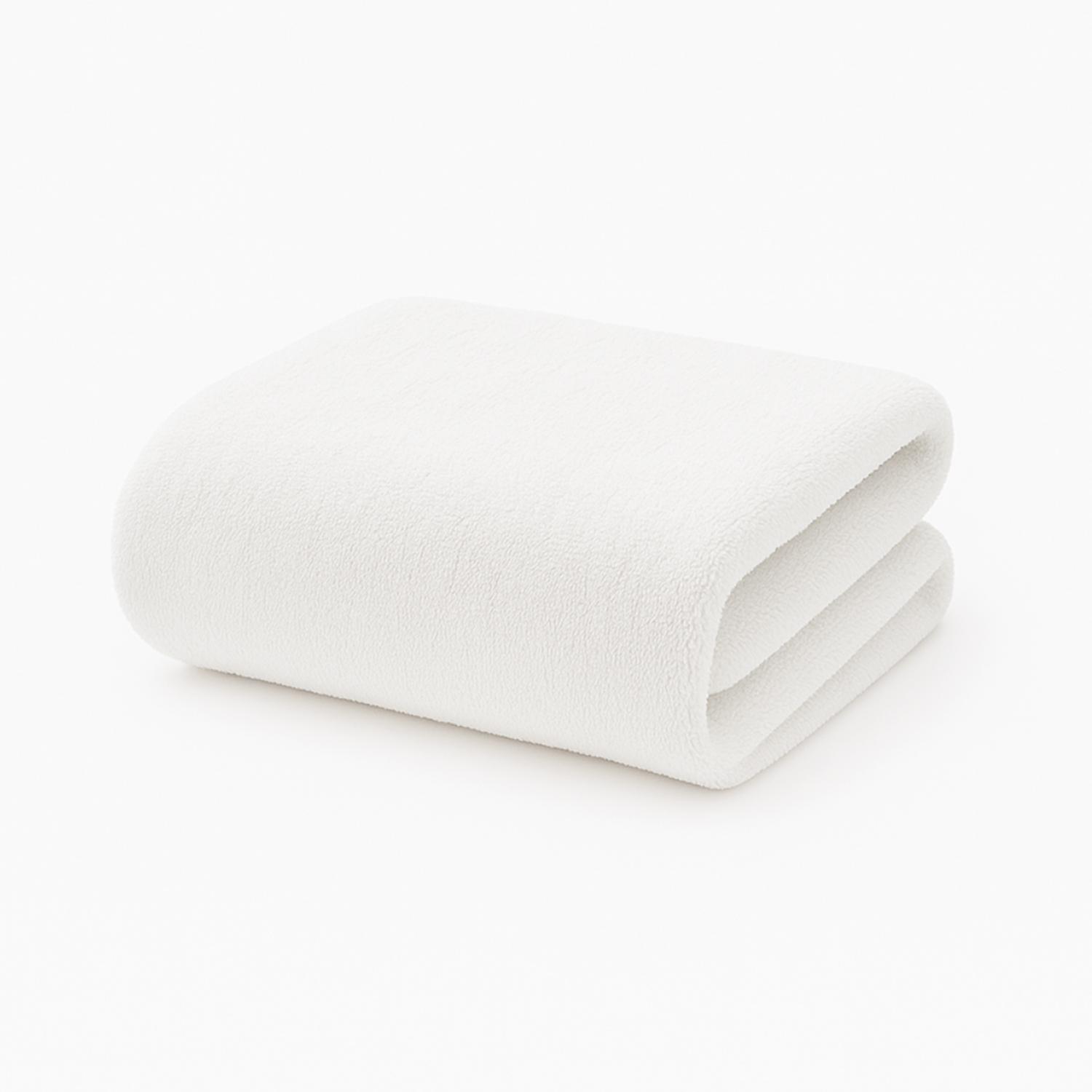TOALLA BLANCA MICROFIBRA 070X130 - 5
