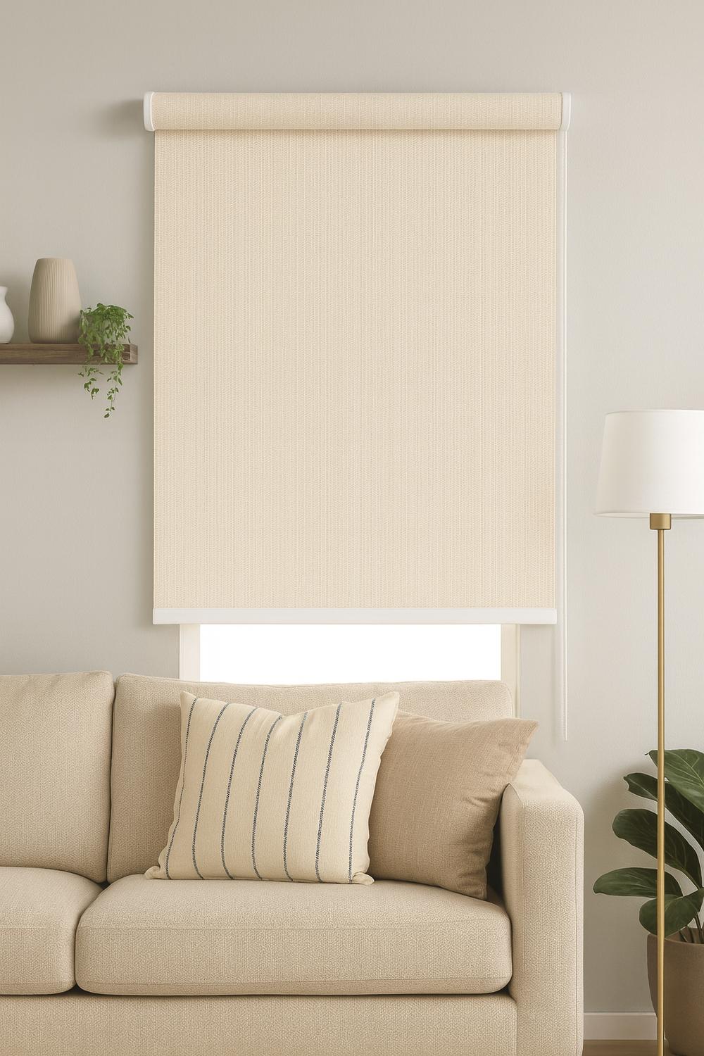 CORTINA ROLLER BLACKOUT BEIGE 100X200 - 1