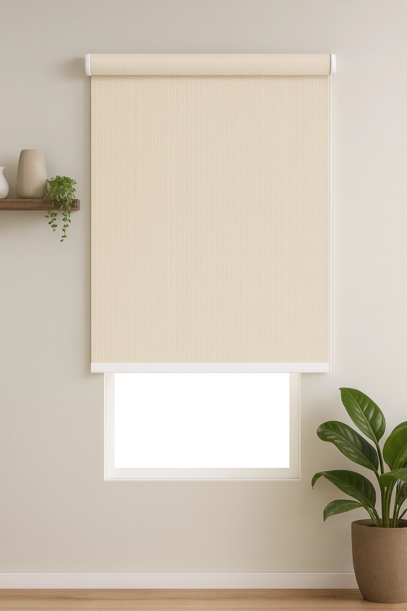CORTINA ROLLER BLACKOUT BEIGE 080X200 - 2