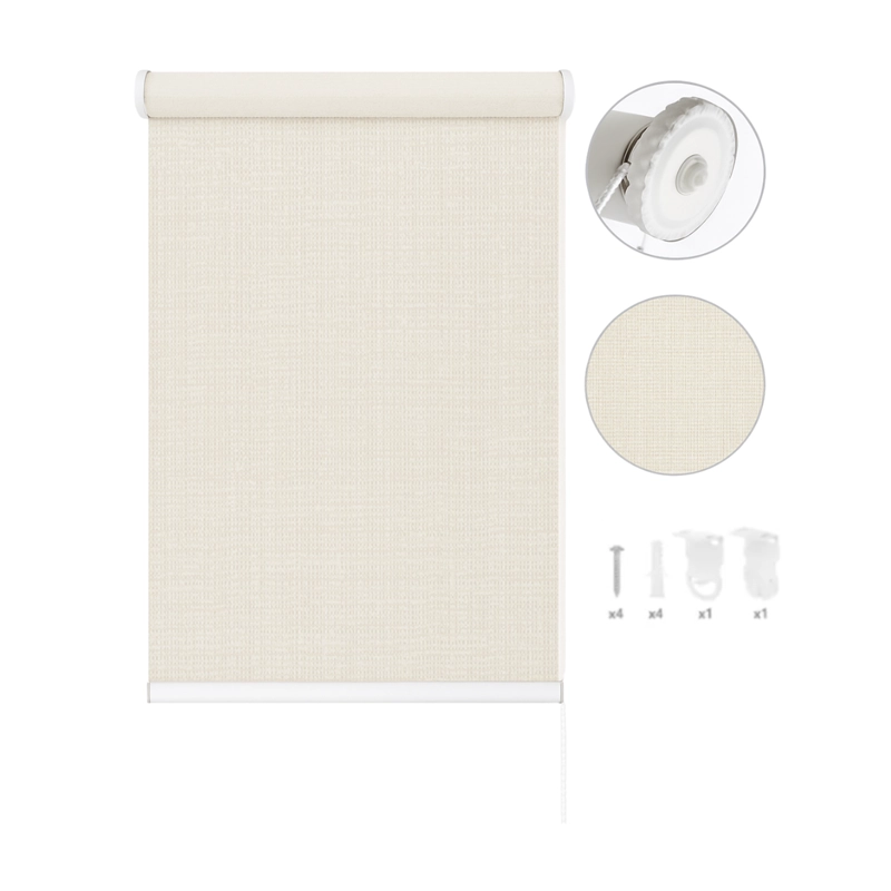 CORTINA ROLLER BLACKOUT BEIGE 080X200 - 6