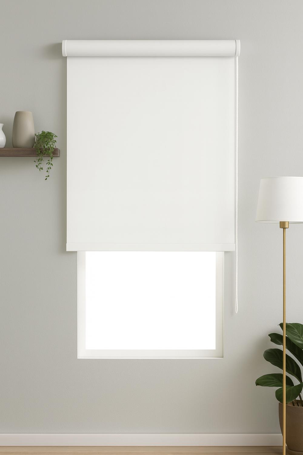 CORTINA ROLLER BLACKOUT BLANCA 120X200 - 2