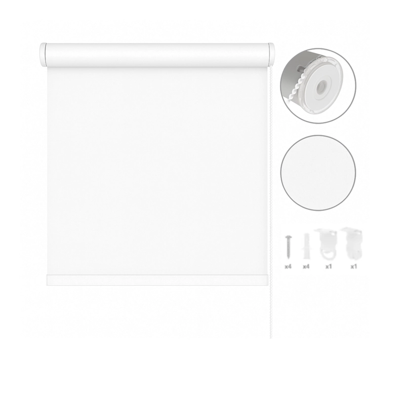 CORTINA ROLLER BLACKOUT BLANCA 120X200 - 6