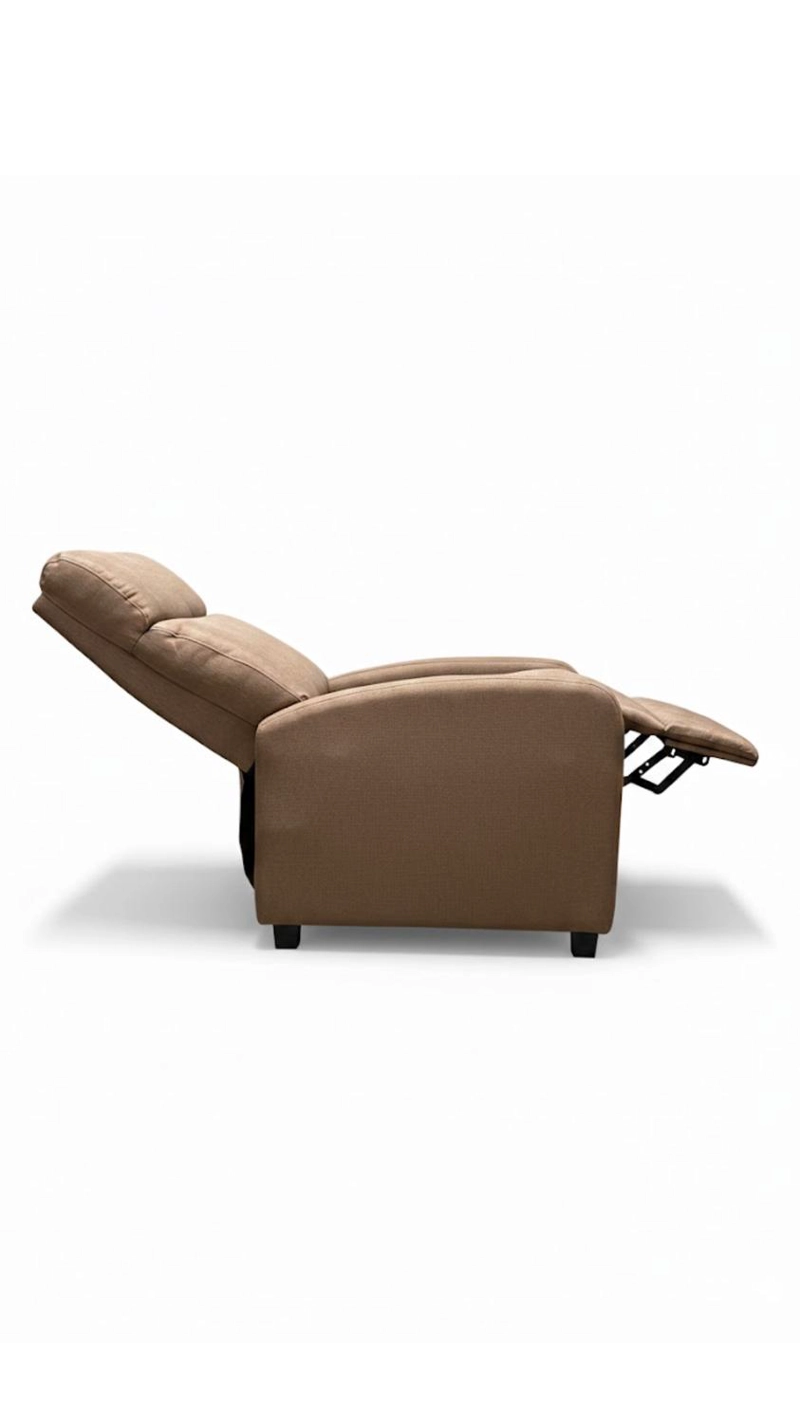 SILLON RECLINABLE BERGER HOLANDA CAFE CLARO - 3