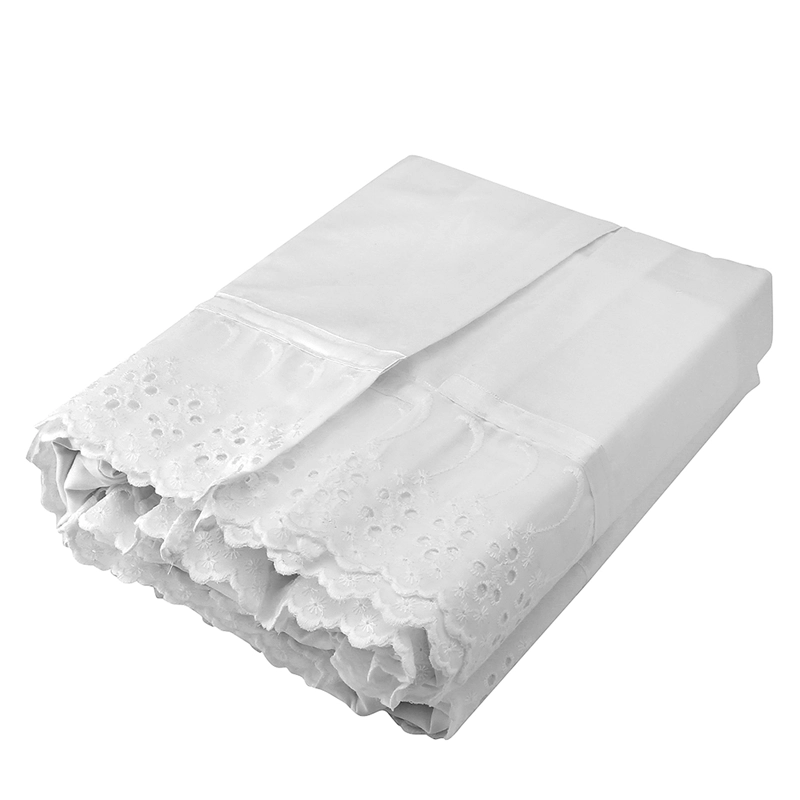 FALDON 144 HILOS BRODERIE AMANDA SUPERKING BLANCO - 2