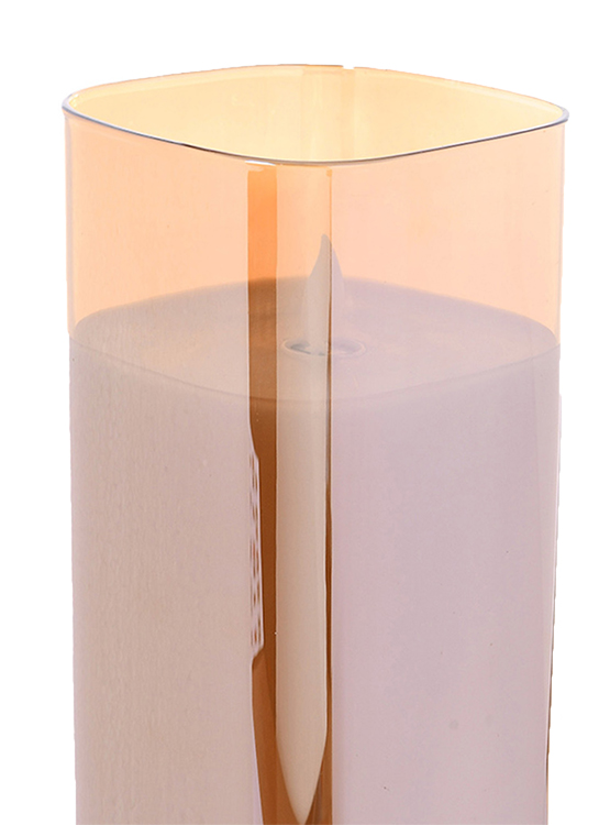 PORTAVELA LED DECORATIVA PADOVA CUBO GRANDE - 2