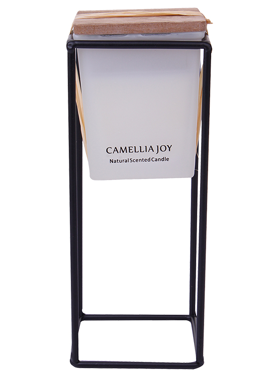 VELA AROMATICA CON BASE SQUARE MEDIANA - 1