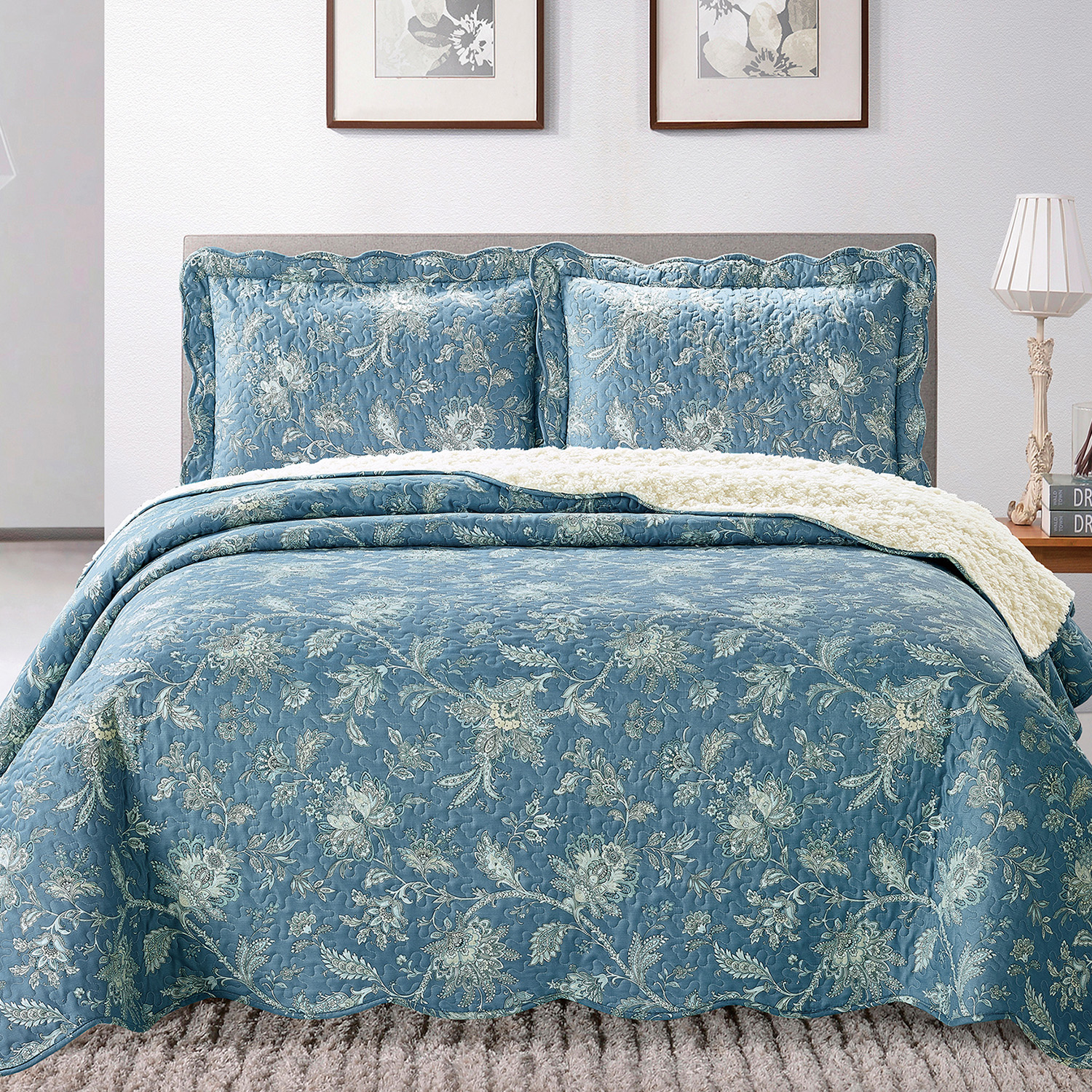 QUILT SHERPA 1,5 PLAZAS BABILONIA ESTAMPADO - 5