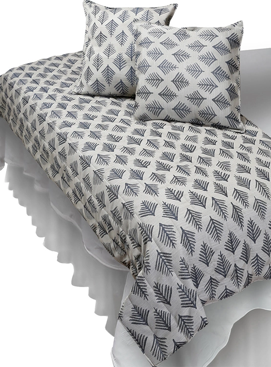 PIECERA MALLORCA ASPEN SUPERKING GRAFITO CON FUNDAS REVERSIBLE - 1