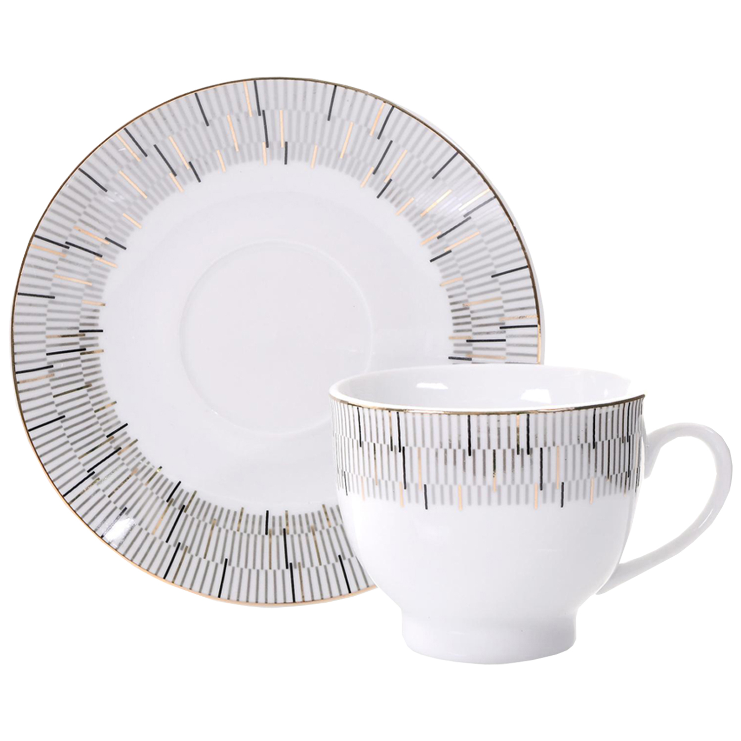 JUEGO DE TAZAS VARSOVIA PARA TE 12 PIEZAS - 1