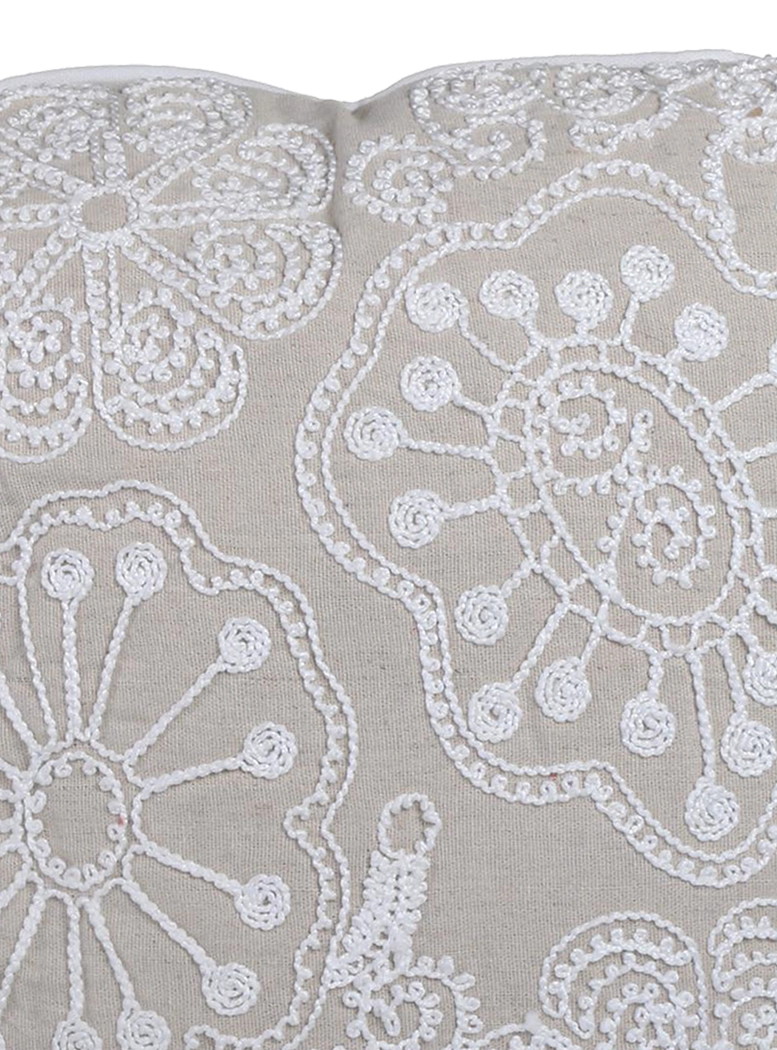 COJÍN MALLORCA DECORATIVO CAMPIÑA 45 X 45 CM BEIGE - 2