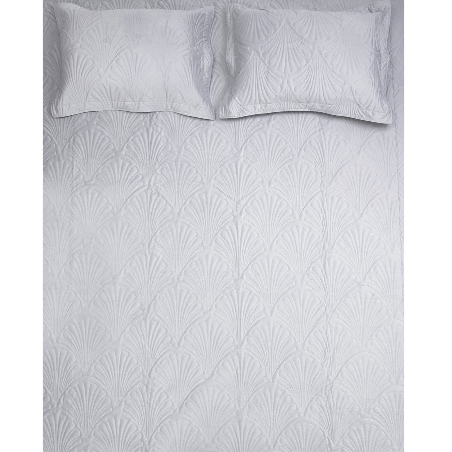 QUILT LISO VELVET PARIS GRIS PERLA 1,5 PLAZAS - 2