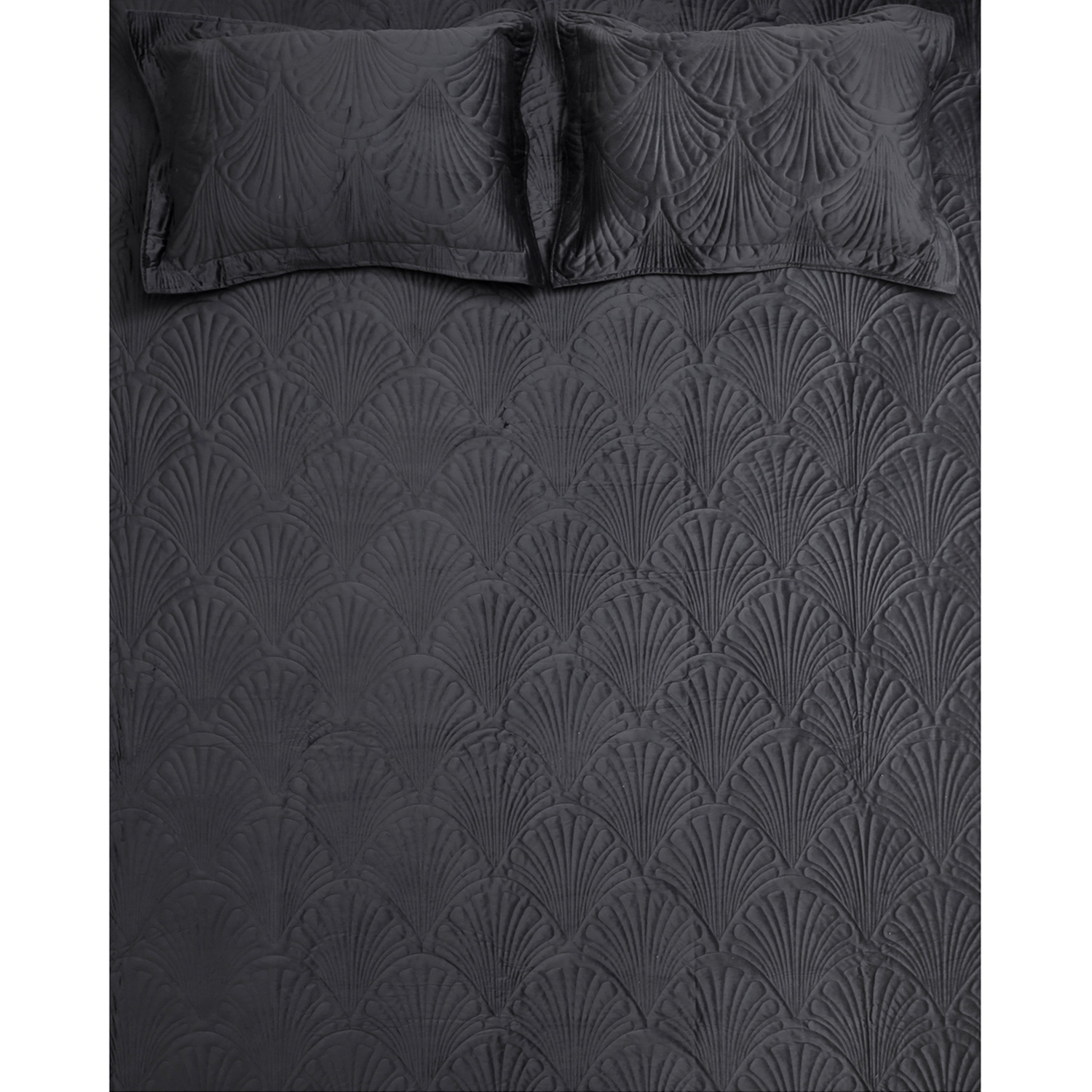 QUILT LISO VELVET PARIS GRAFITO 1,5 PLAZAS - 4