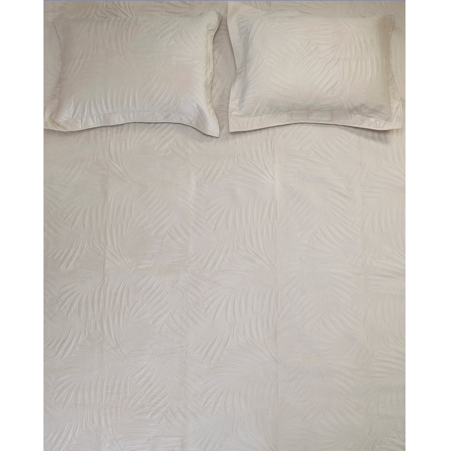 QUILT LISO VELVET IBIZA CRUDO KING - 4