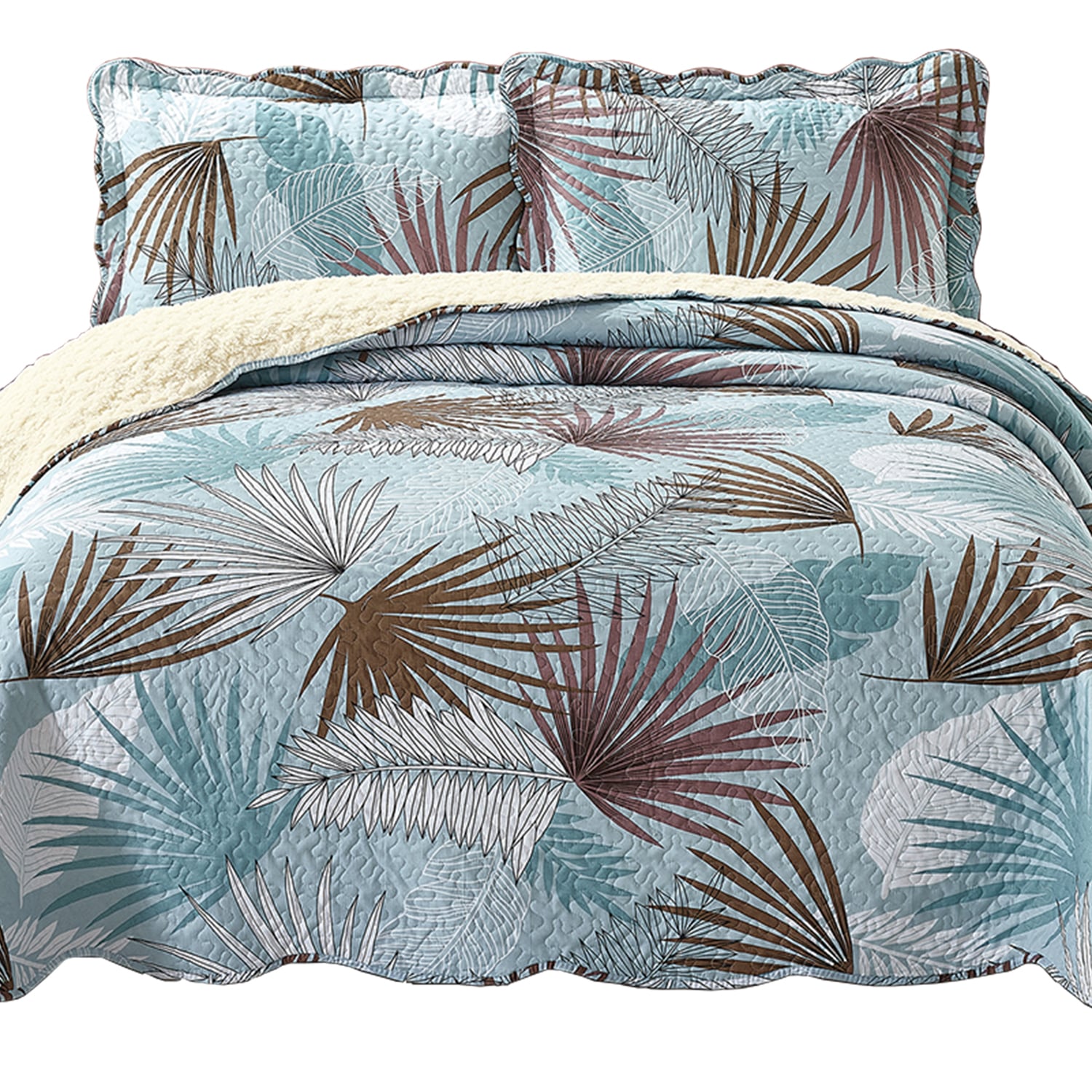 QUILT SHERPA 2 PLAZAS BELICE ESTAMPADO - 1
