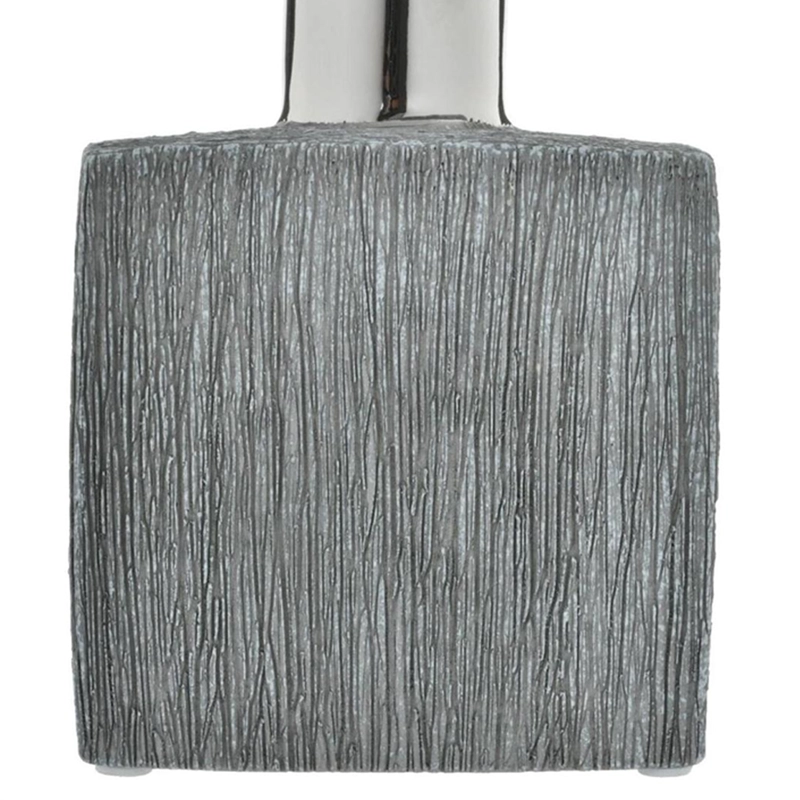 JARRON DECORATIVO ALHAMBRA RECTO SILVER | GRIS_KENIA - 3