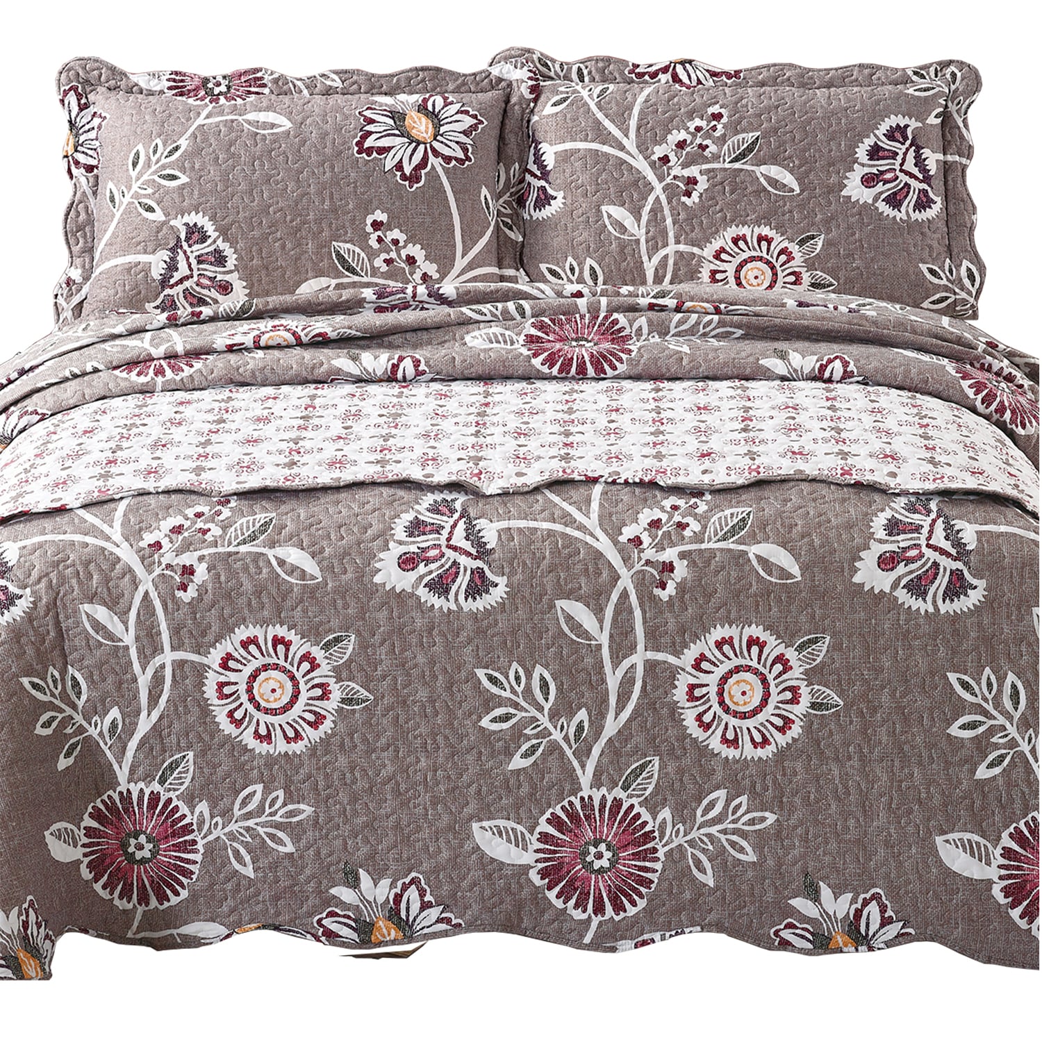 QUILT CON PIECERA REVERSIBLE BARCELONA 1,5 PLAZAS - 1
