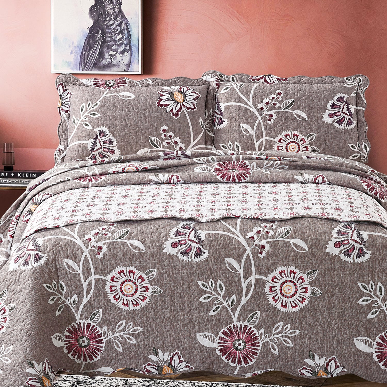 QUILT CON PIECERA REVERSIBLE BARCELONA 1,5 PLAZAS - 3